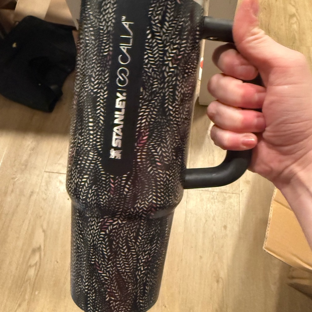 Stanley x CALIA Black and Patterned QUENCHER 30 oz